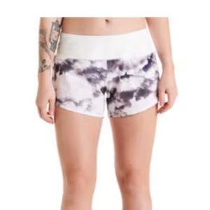 | Oiselle | marble running shorts. Size 4.
